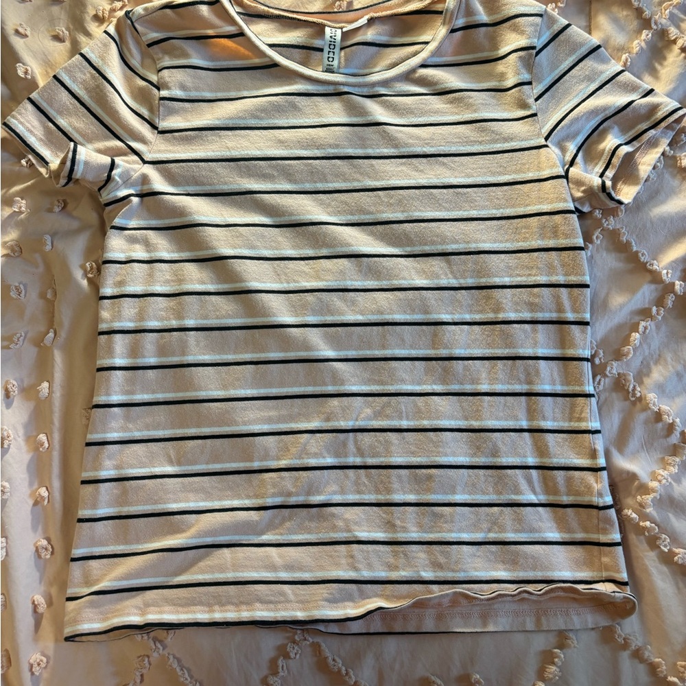 $17• H&M stripped shirt